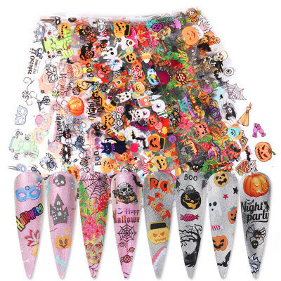 Halloween Nail Art Foil Set Box