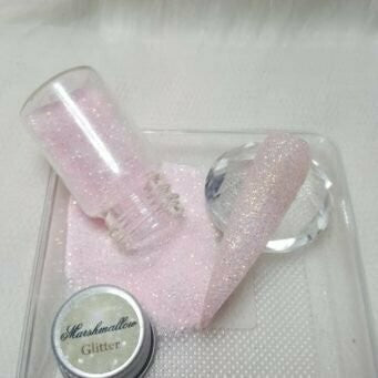 Nude Marshmallow Glitter