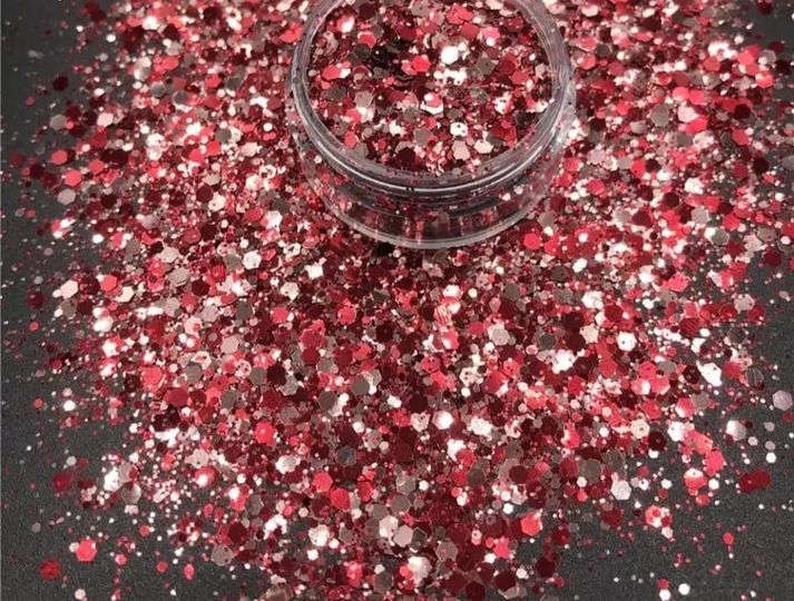 Phoenix Rose Gold Chunky Glitter