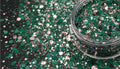 Lucky Charm Rose Gold Chunky Glitter