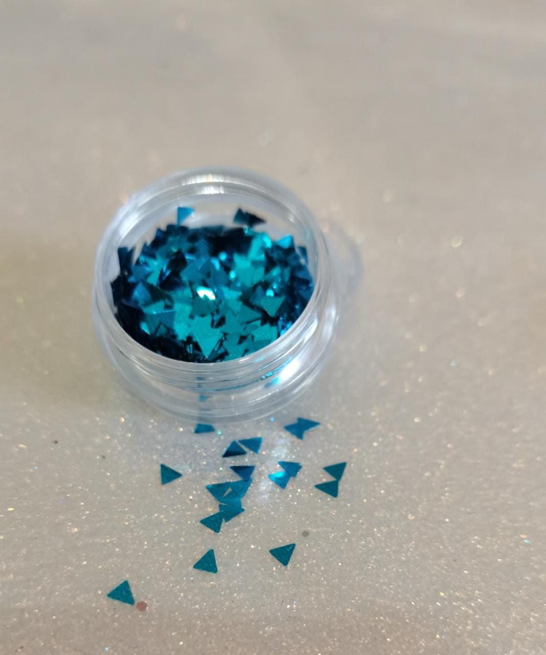 Triangle Sequin Jars