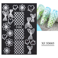 Flower 5D Embos Nail Art Sticker
