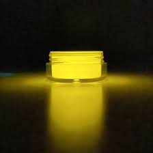 Yellow Glow in the dark powder